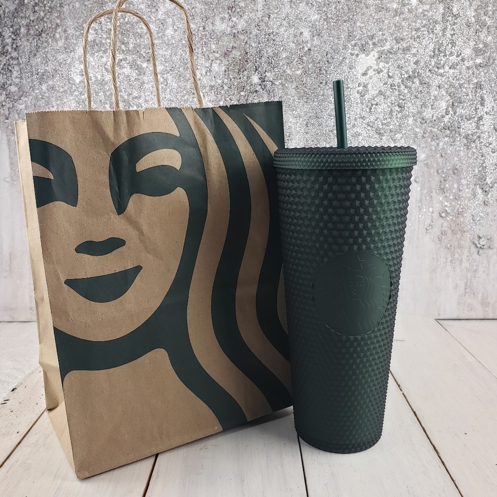 NWT Starbucks dark green venti 24 oz. cup